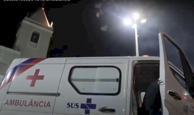 Reforço para saúde de Caetité: Município recebe ambulância novinha