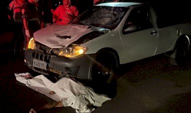 Idoso morre após ser atropelado na BR - 617 em Caculé