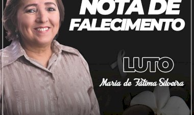 Câmara de Vereadores de Caetité emite Nota de Pesar pela morte da ex-vice-prefeita Dra. Fátima