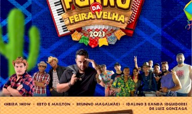 No próximo final de semana acontece a 17ª edição do Forró da Feira Velha
