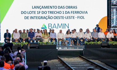 BAMIN inaugura obras da FIOL 1, corredor logístico de integração e exportação para a Bahia