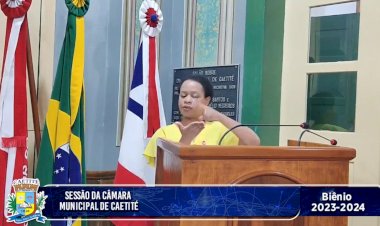 Comunidade Surda Caetiteense participa de Sessão da Câmara de Vereadores de Caetité