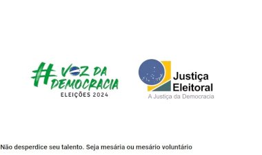 Justiça Eleitoral lança campanha de incentivo ao mesário voluntário