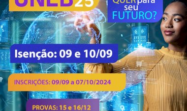 Vestibular Uneb 2025 oferta 6.346 vagas