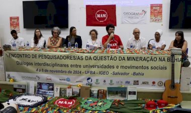 Mineração na Bahia é tema de encontro de pesquisadores e movimentos sociais na UFBA