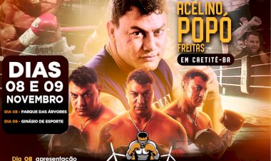 1ª Edição do Caetité Boxing Show acontece nos dias 8 e 9 de novembro