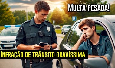 Infração de trânsito gravíssima! Comissão aprova projeto de novo crime com pena de 2 a 5 anos e cassação da CNH – Multa pesada!