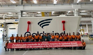 Primeira nacelle da Goldwind fabricada em unidade baiana está pronta