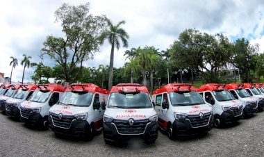 Caetité fica de fora! Municípios recebem ambulâncias do Samu