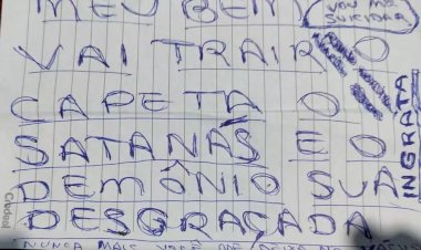 Santa Maria da Vitória: Mulher é assassinada e suspeito deixa bilhete ao lado do corpo: 'vai trair o capeta'
