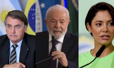 Se a eleição fosse hoje, Lula seria derrotado por Jair e Michele Bolsonaro, aponta instituto de pesquisa