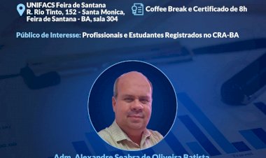 Curso gratuito do CRA-BA em Feira de Santana reforça importância da Responsabilidade Técnica