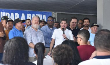 Em Catu, ACM Neto recebe apoio do presidente da Câmara e mais sete vereadores