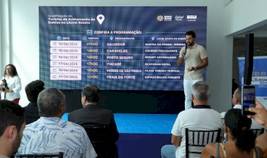 Bahia lança temporada 2026 de observação de baleias-jubarte com capacitação para profissionais do turismo