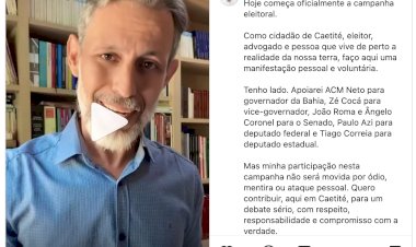 NO TABULEIRO DE 2026, ÉDER DAVID MANTÉM IDENTIDADE E PROJETO PRÓPRIOS