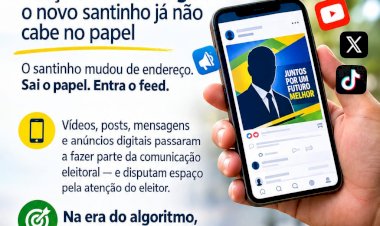 Eleições e mídia digital: o novo santinho já não cabe no papel