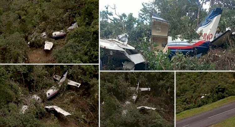 LEM: Família sobrevive após avião cair em aeródromo de ex-piloto Nelson Piquet