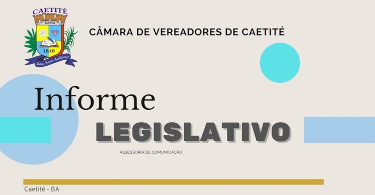 Câmara de Vereadores de Caetité realiza nesta quarta (15) Audiência Pública sobre atualização da Lei Orgânica