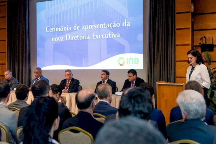 Nova diretoria da INB é apresentada em cerimônia na sede da empresa