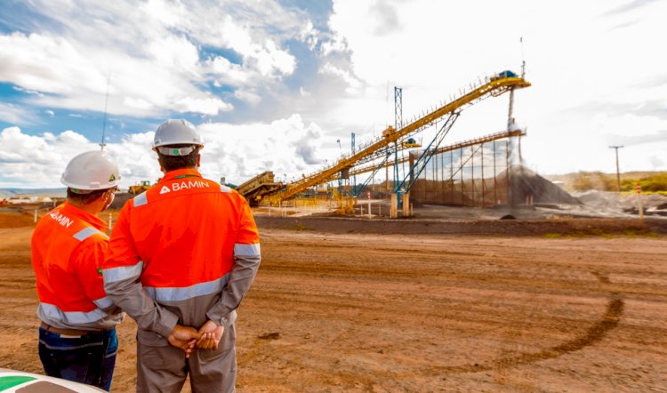 BAMIN investe em operação mais sustentável para produção de minério de ferro de alta qualidade em Caetité