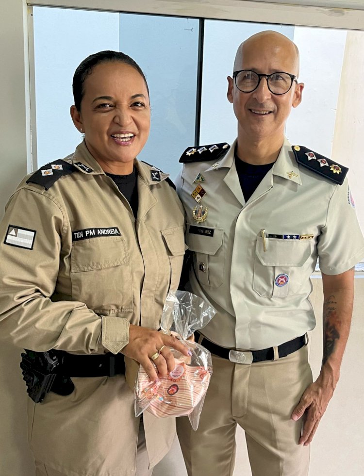 94ª CIPM COMEMORA DIA DAS MULHERES COM AS POLICIAIS MILITARES DA UNIDADE