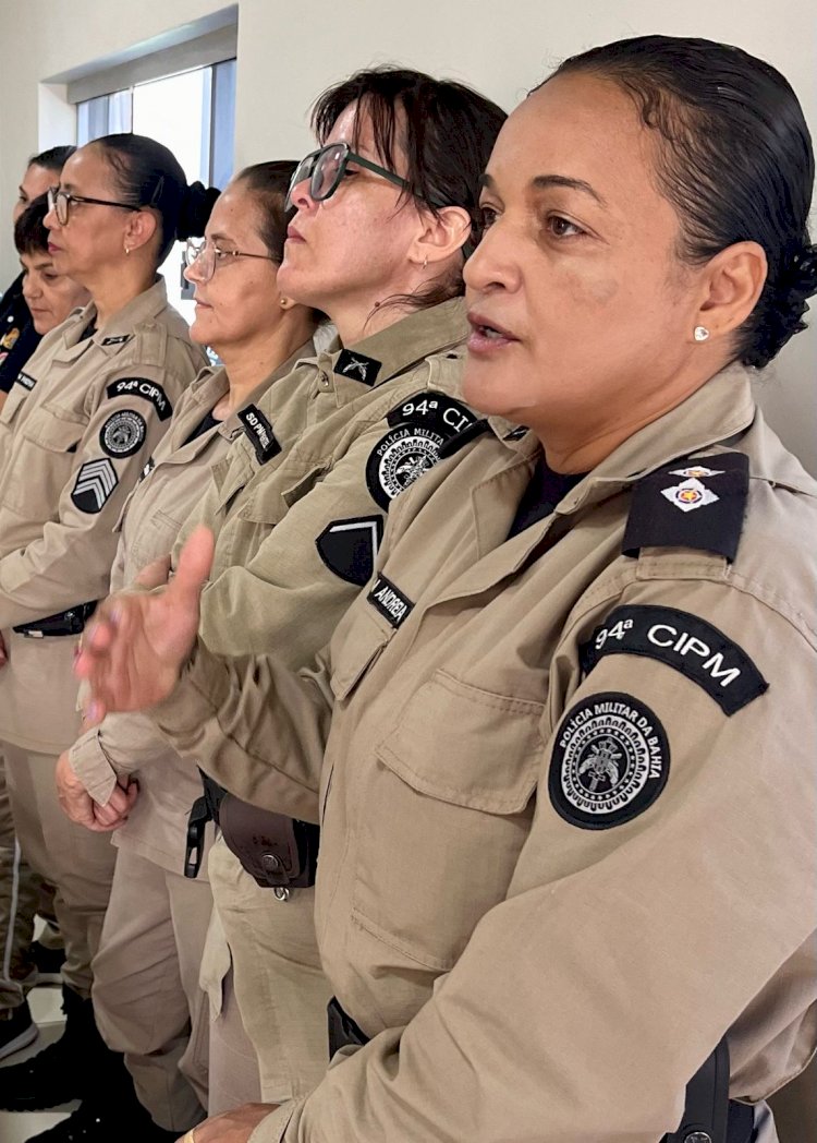 94ª CIPM COMEMORA DIA DAS MULHERES COM AS POLICIAIS MILITARES DA UNIDADE