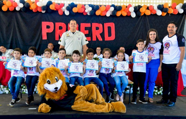 94ª CIPM realiza Formatura do PROERD em Jacarací