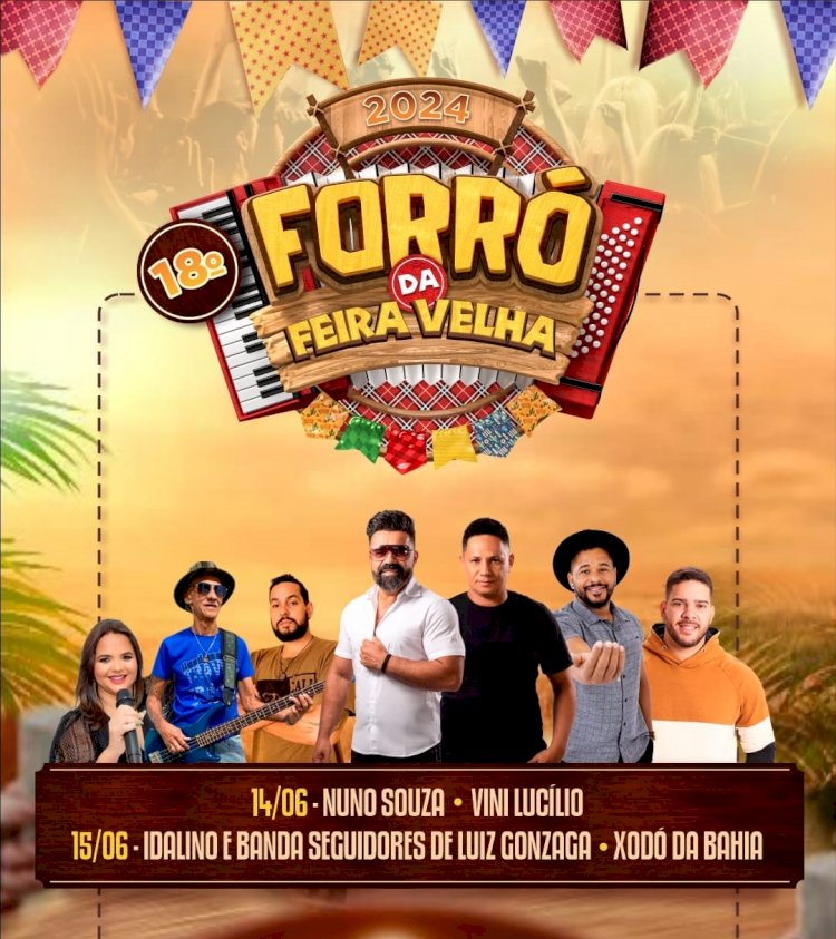 Tradicional Forró da Feira Velha acontece neste final de semana