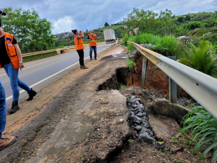 Confira os trechos de rodovias baianas e pontes que estão com tráfego interrompido, em meia pista e/ou liberado