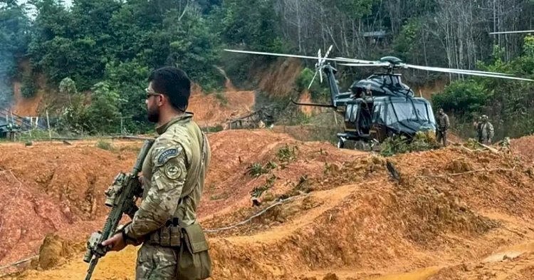 Minas subterrâneas de garimpo ilegal são destruídas pela PF no Amazonas