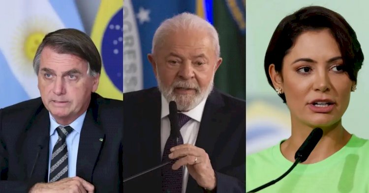Se a eleição fosse hoje, Lula seria derrotado por Jair e Michele Bolsonaro, aponta instituto de pesquisa