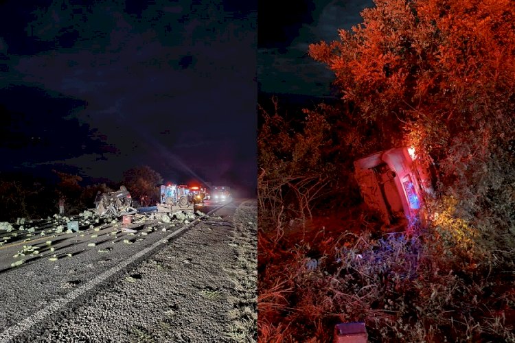Caetité: Acidente de trânsito com vítimas na BR 030