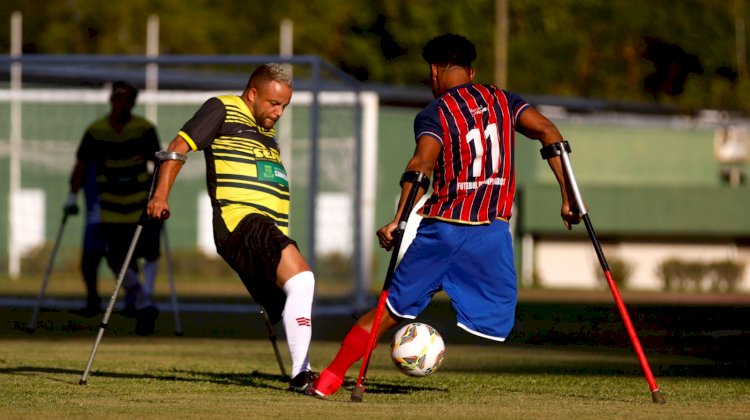 Estádio de Pituaçu recebe o Campeonato Baiano de Futebol de Amputados neste final de semana