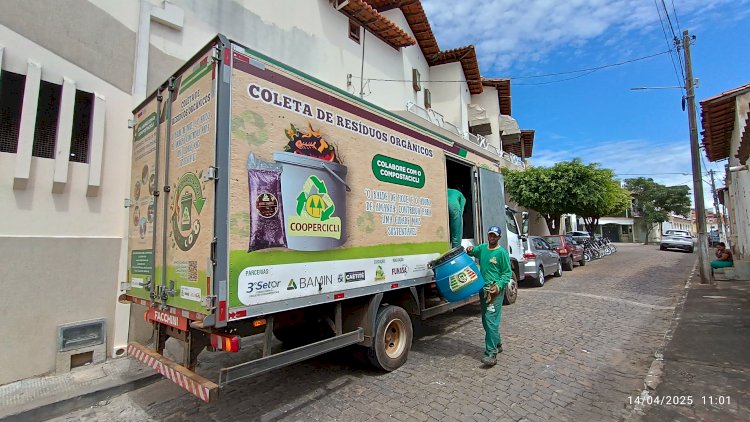 No sertão baiano, Caetité se torna a primeira cidade do interior do Brasil a coletar lixo orgânico nas residências