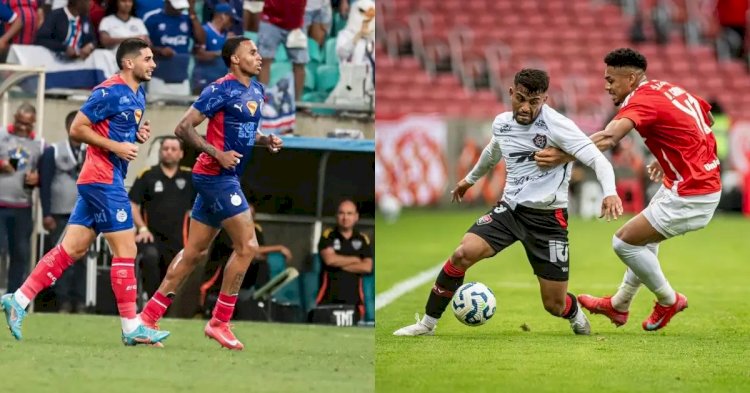 Bahia se firma no G-4 e Vitória segue na luta contra o Z-4; veja resultados da 13ª rodada do Brasileirão