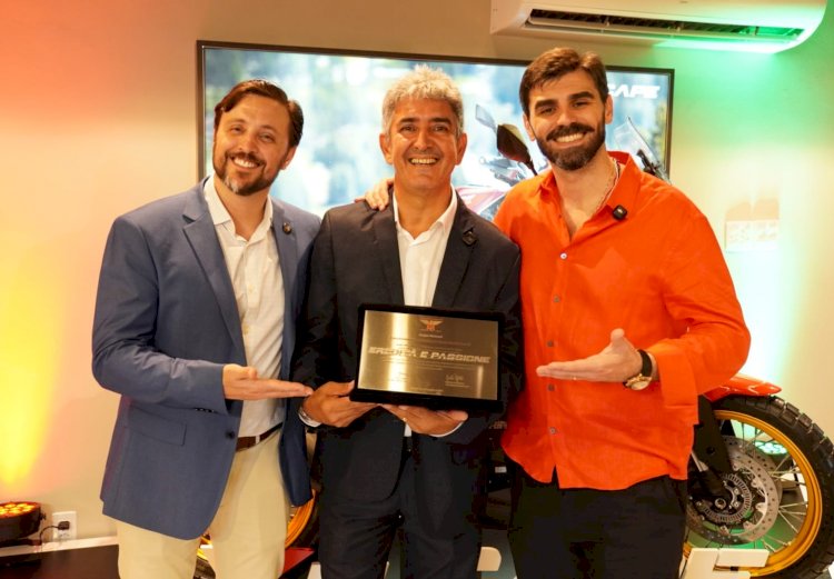 Moto Morini inaugura primeira concessionária no Nordeste e celebra entrega histórica ao primeiro cliente baiano