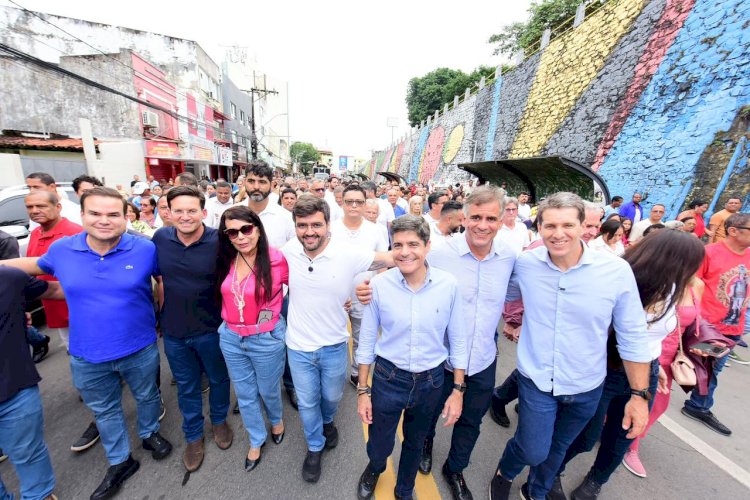Em Ilhéus, ACM Neto participa de homenagens a São Jorge, exalta gestão de Valderico Jr. e diz que Bahia vive clima de mudança