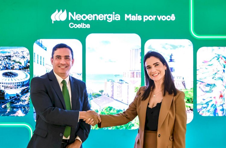 Ministério de Minas e Energia prorroga contrato de concessão da Neoenergia Coelba na Bahia, que divulga investimento recorde de R$ 24,7 bilhões e anuncia Fabiana Lopes como nova diretora-presidente